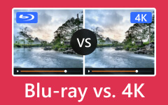Compare Blu-ray and 4K