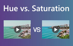 Compare Hue and Saturation