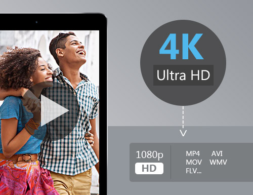 Convert 4K to 4K, 1080P