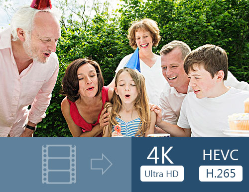 Convert video to 4K to enjoy on 4K TV